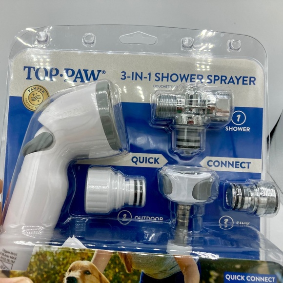Top Paw 3-in-1 Shower Sprayer - Picture 2 of 6